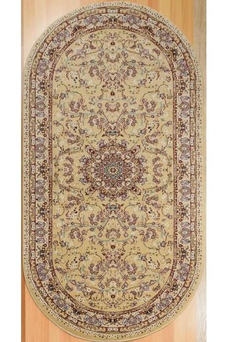 Килим Iranian Star 4130 beige овал